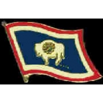 WYOMING PIN STATE FLAG PIN